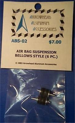 Scale Detail Accessories / Air Bag Suspension - Bellows Style / 6 PC.