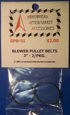 Scale Detail Accessories / Blower Pulley Belts - 3"