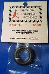 Scale Detail Accessories / Resin Tires - Wrinkle Wall Slick Tires (Sportsman)