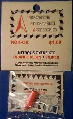 Scale Detail Accessories / Nitrous Oxide Kit - Orange Resin (SNIPER)