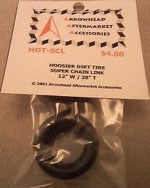 Scale Detail Accessories / Resin Tires - Hoosier Dirt Tire "Super Chain Link"