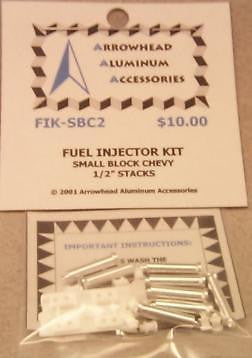 Scale Detail Accessories / Fuel Injection Kit / Sm. Block Chevy #2 - 1/2"