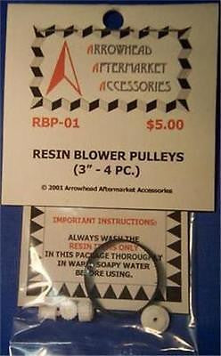 Scale Detail Accessories / Resin Blower Pulleys - 3"