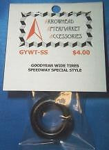 Scale Detail Accessories / Resin Tires - Goodyear Wide Tires - Speedway Special