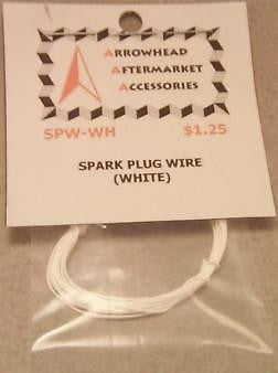 Scale Detail Accessories / Spark Plug Wire - White