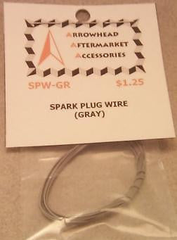 Scale Detail Accessories / Spark Plug Wire - Gray