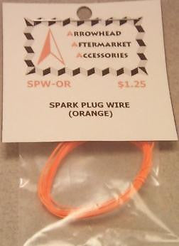 Scale Detail Accessories / Spark Plug Wire - Orange