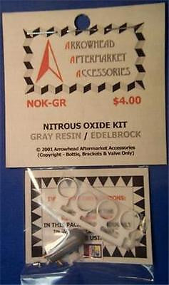 Scale Detail Accessories / Nitrous Oxide Kit - Gray Resin (EDELBROCK)