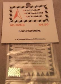 Scale Detail Accessories / Photo-Etch Dzus Fasteners